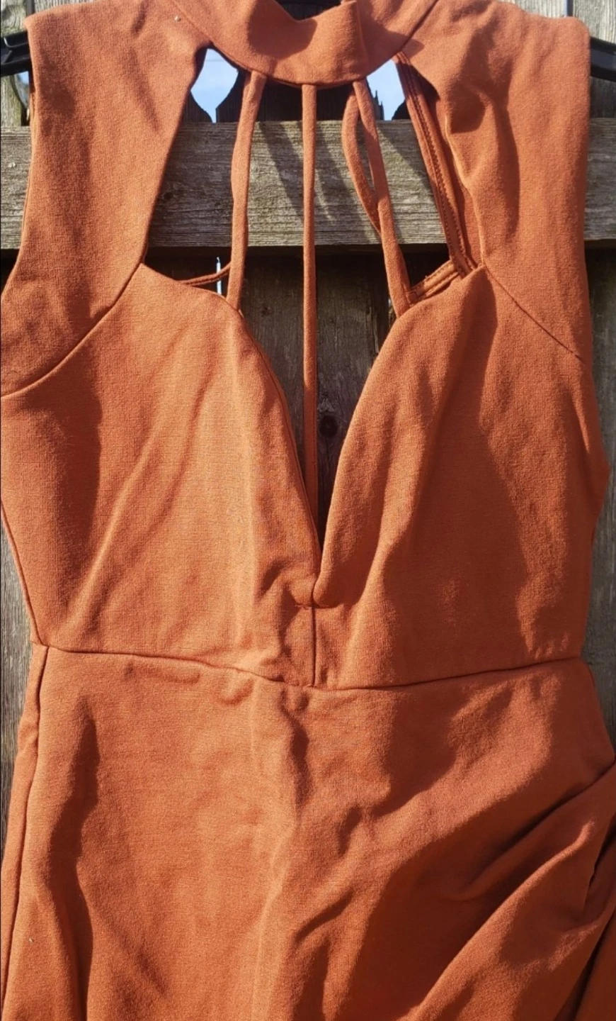 Orange Mini Dress - photo 3