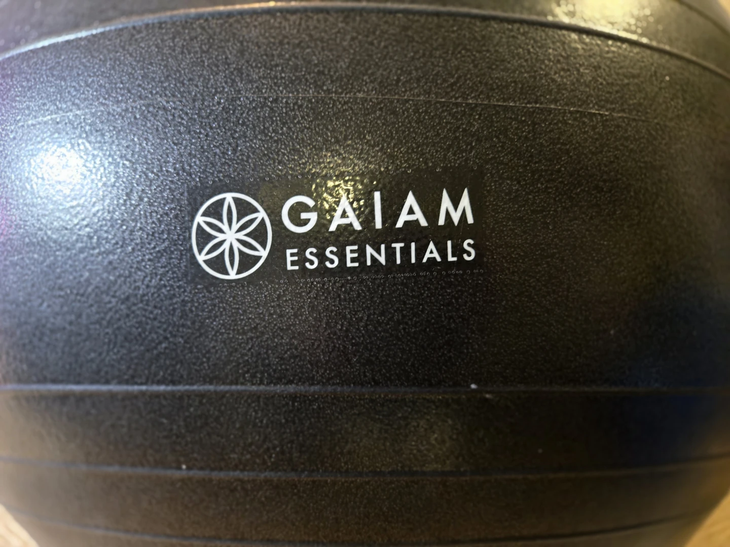 Gaiam Essentials Balance Ball & Base Kit 65cm