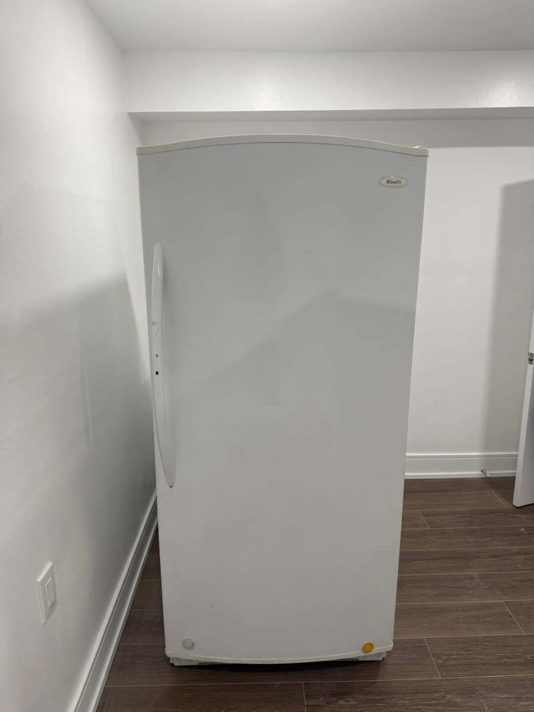 White Upright Freezer