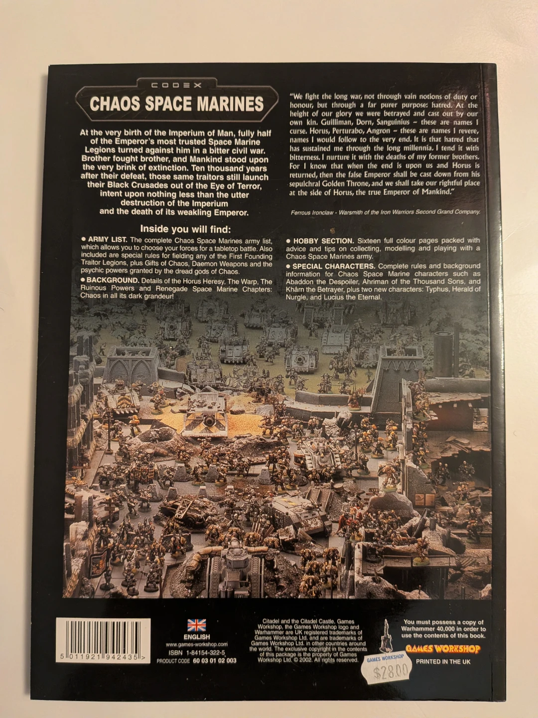 Warhammer 40,000 Codex: Chaos Space Marines - photo 2