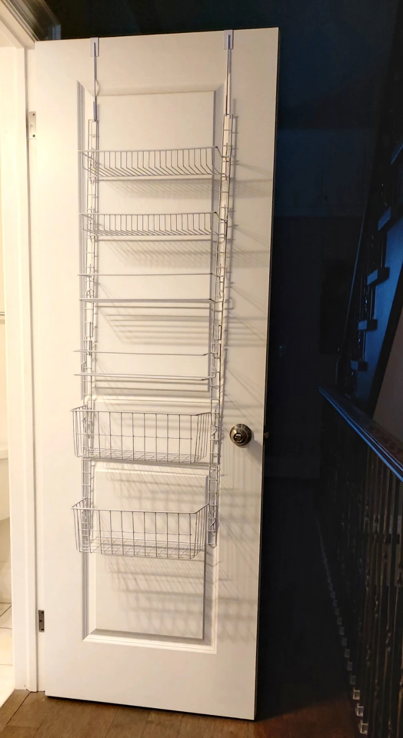 Over-the-Door Storage Rack with 6 Baskets - photo 5