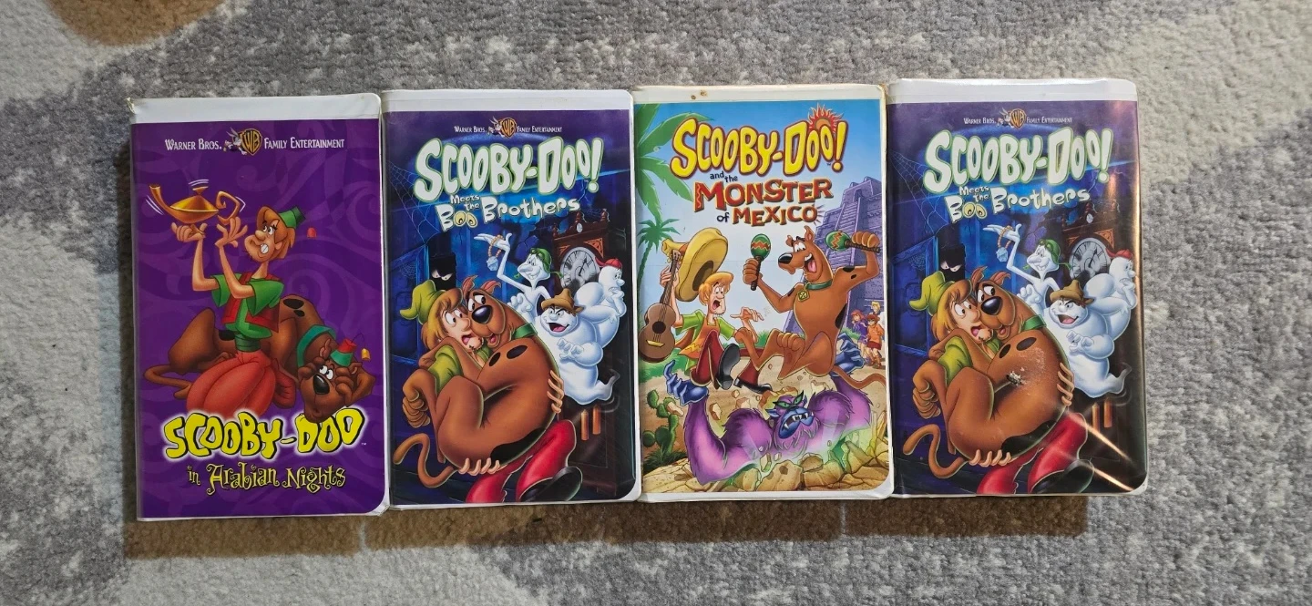 Scooby-Doo VHS Tapes