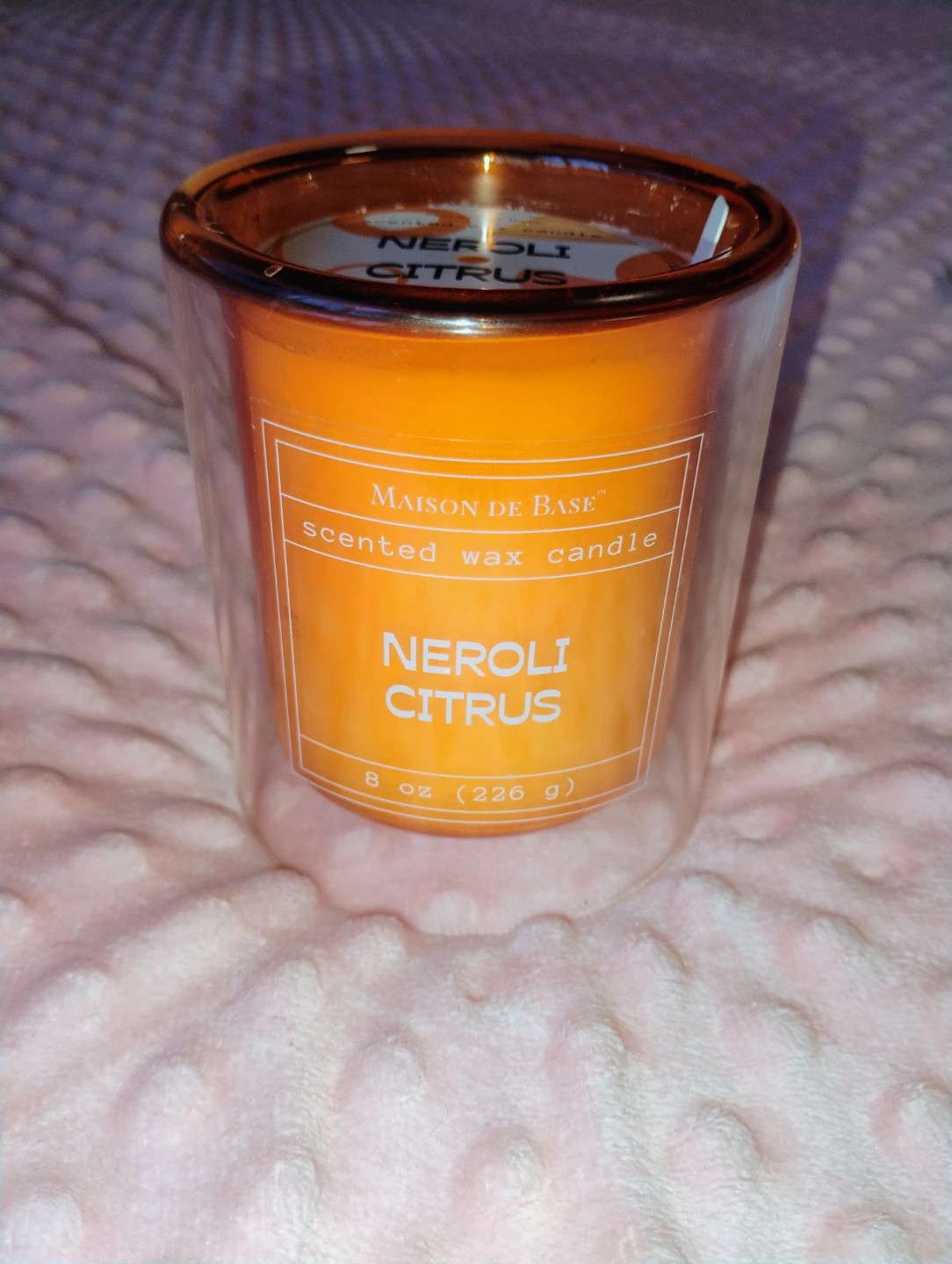 Maison de Base Neroli Citrus Candle - 8 oz