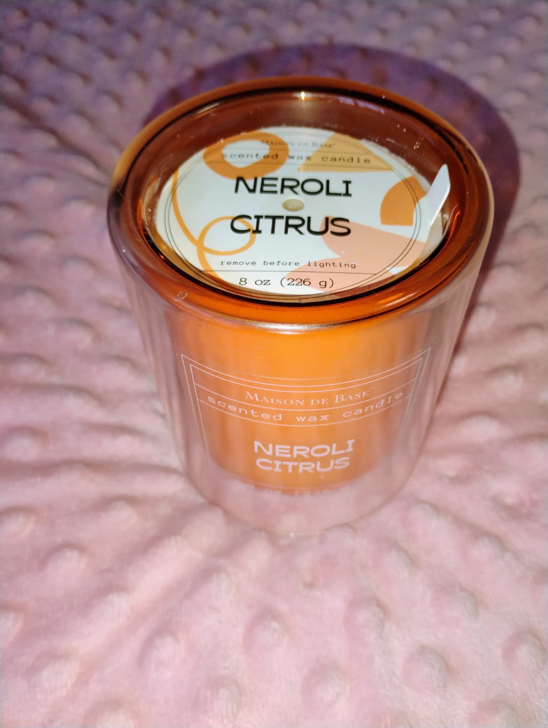 Maison de Base Neroli Citrus Candle - 8 oz - photo 2