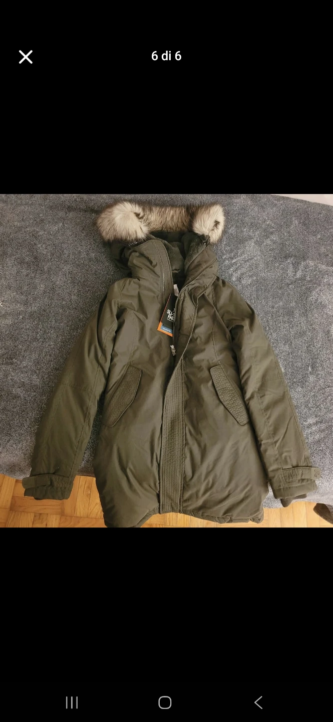 ARITZIA TNA Dusk olive parka 2XS