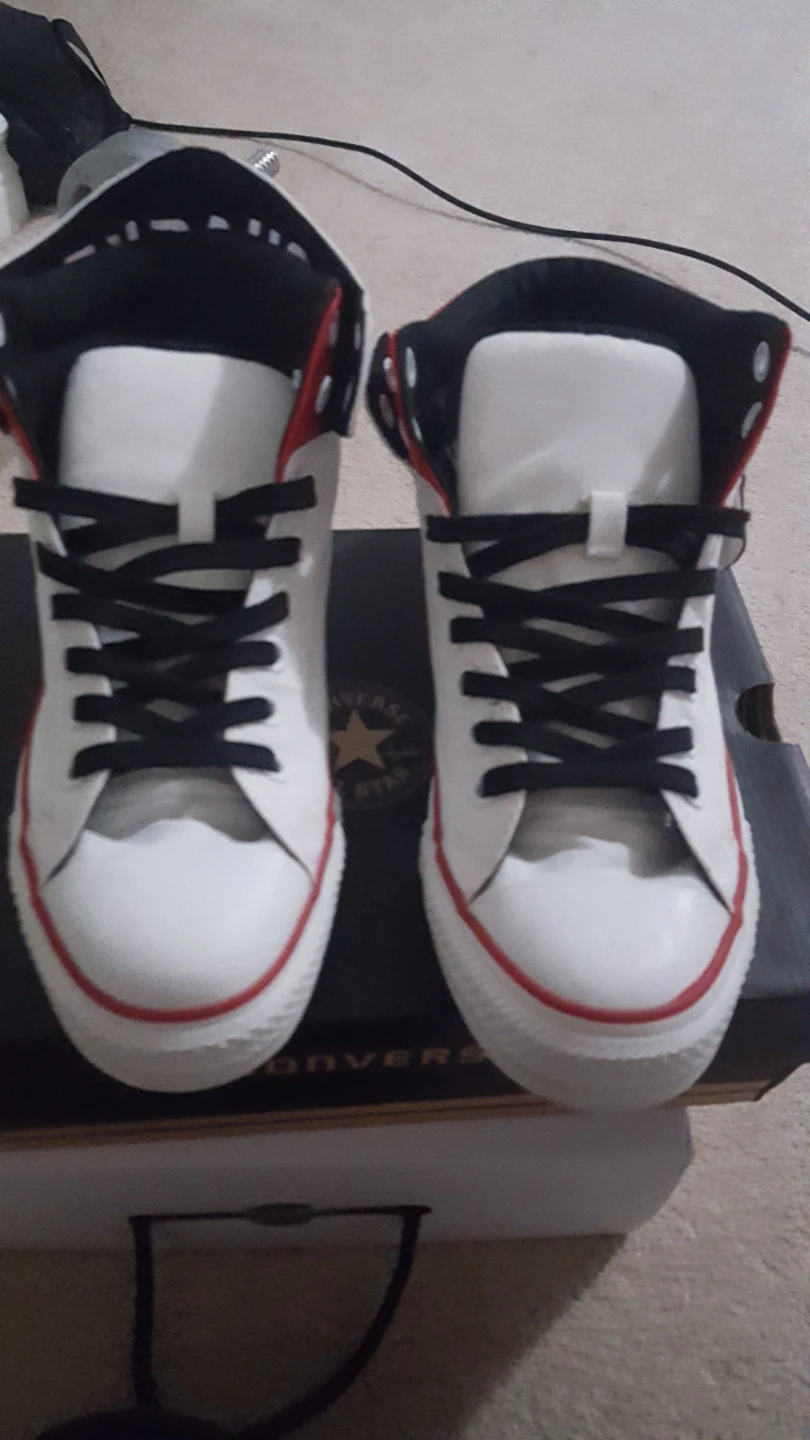 Converse CT PC 2 Mid White/Red/Black - Men's 7 - photo 2
