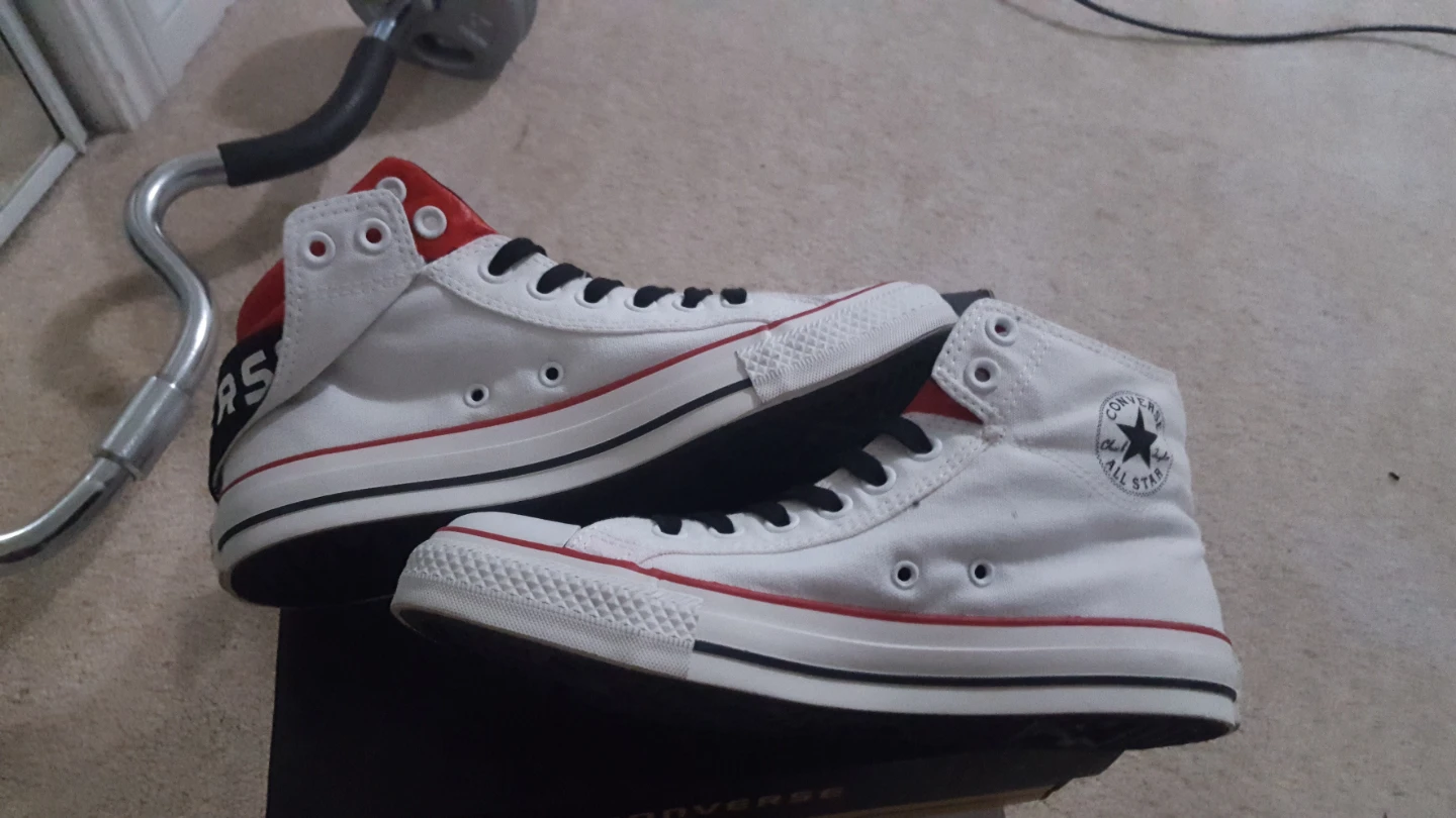 Converse CT PC 2 Mid White/Red/Black - Men's 7 - photo 3