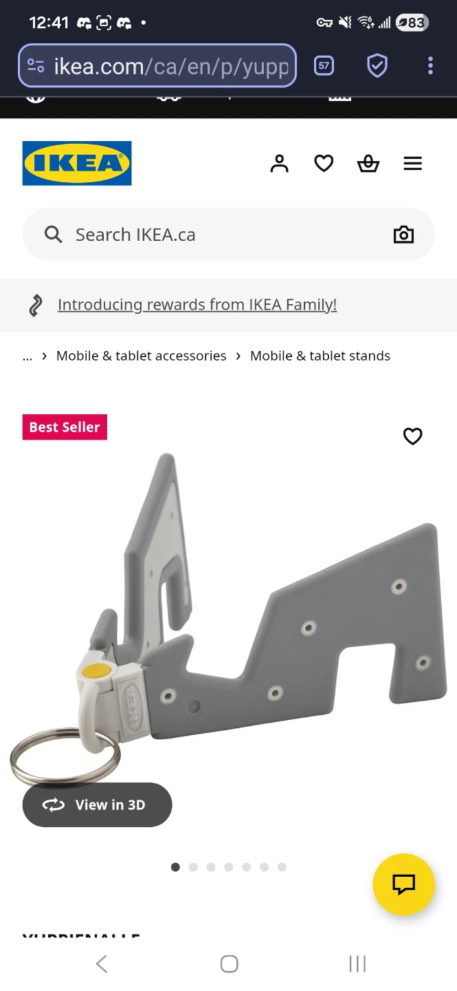 Ikea cellphone stand/holder 🧡 - photo 2