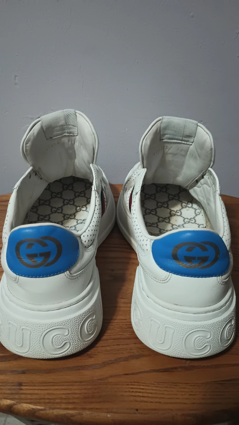Gucci Chunky web Leather Sneaker US 8.5 - photo 2