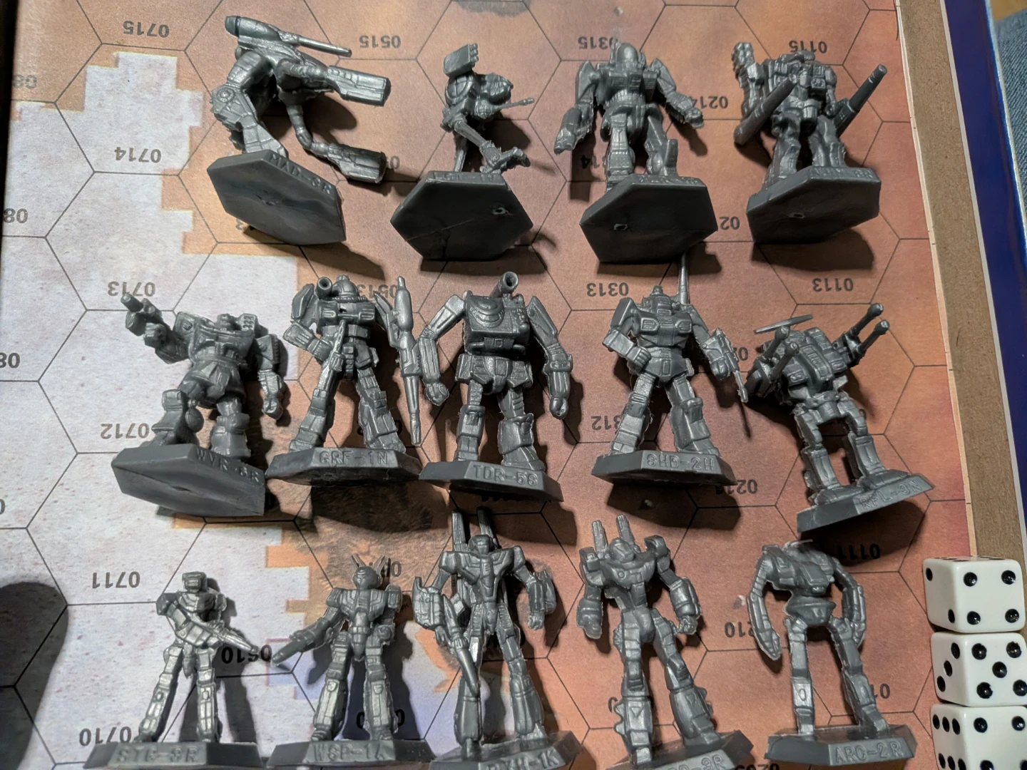 Battletech Miniatures Lot + Record Sheets - photo 3