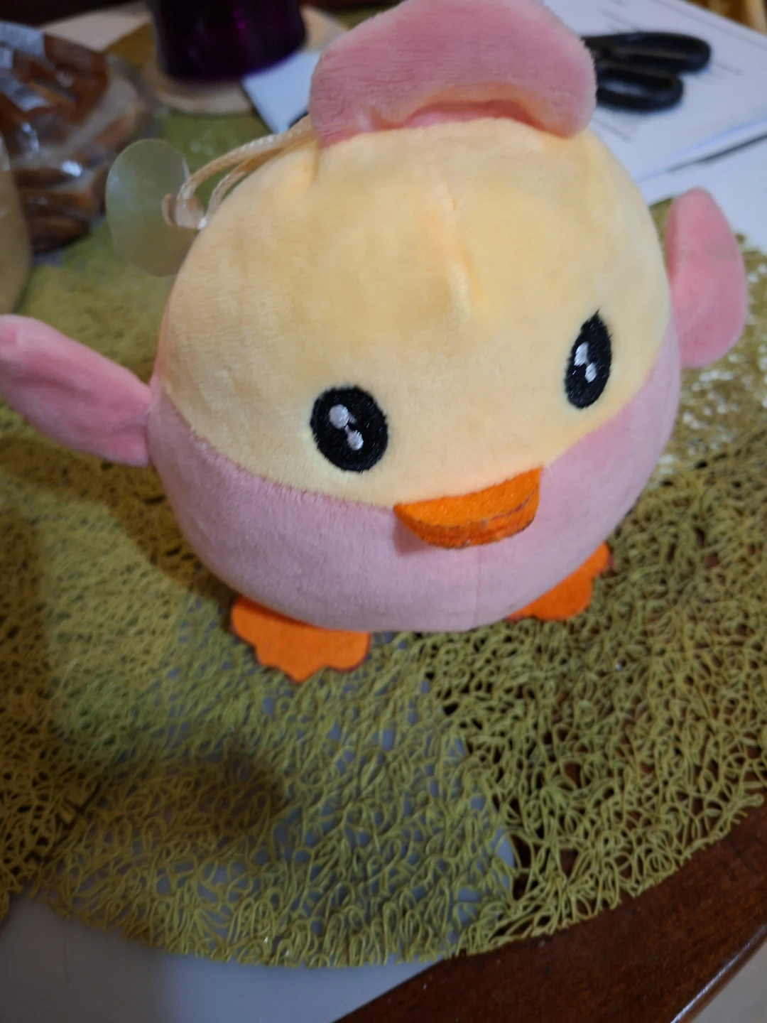 Plush Duck Toy with Yellow Sweater - photo 4