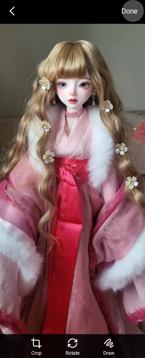 Princess SADIE 1/4 recast bjd doll - full set - photo 2