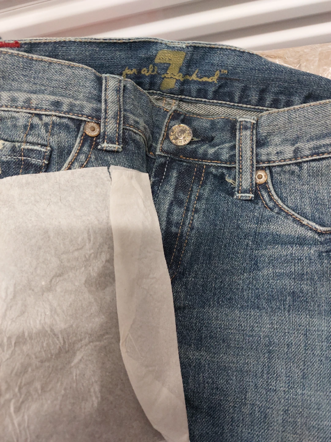 7 For All Mankind Jeans Size 26 - photo 2