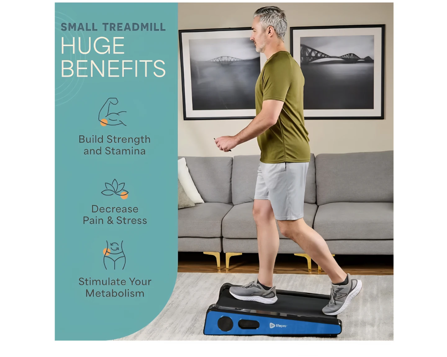 Lifepro Pacer Mini Treadmill - Small But Mighty! - photo 5