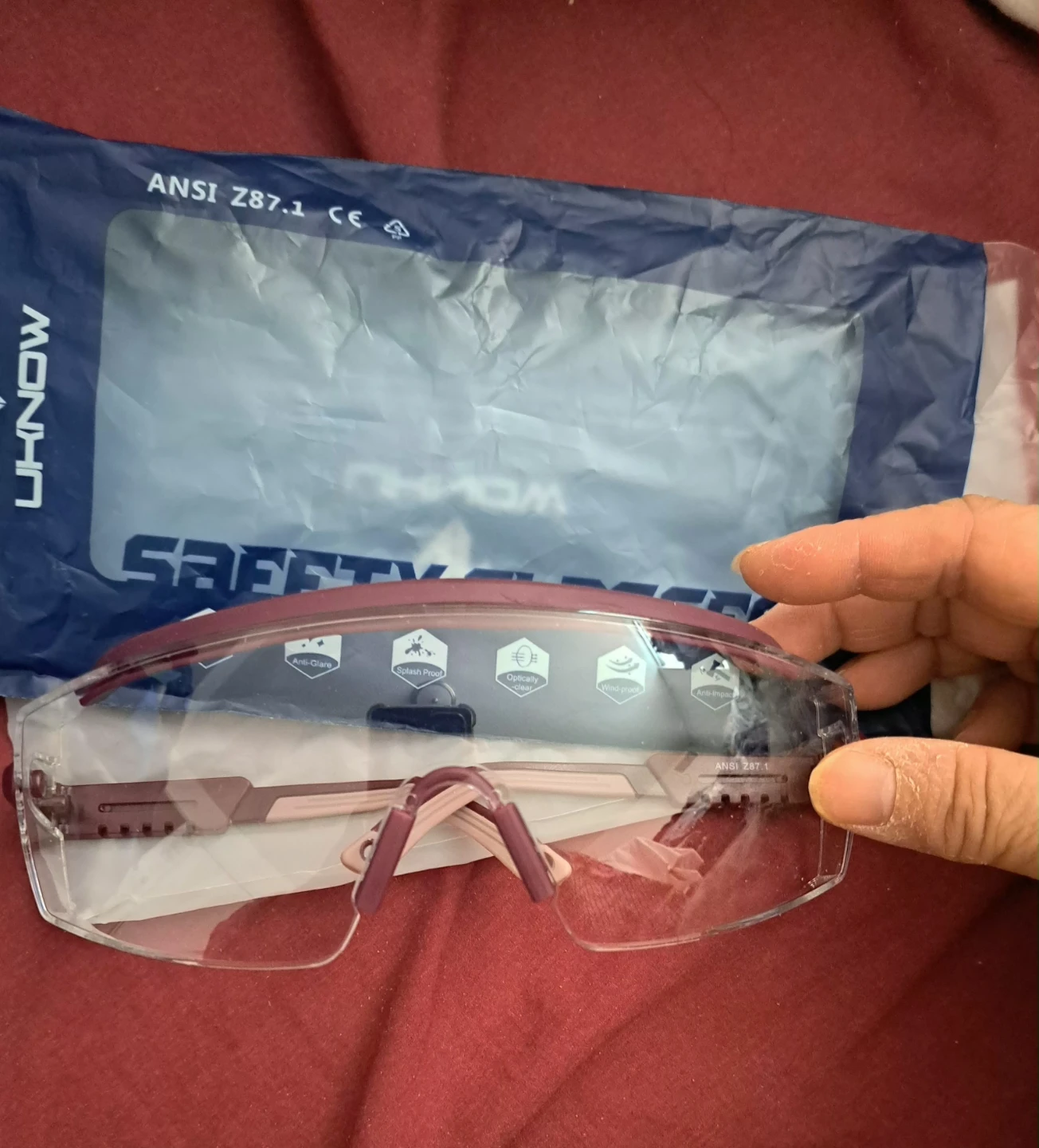 New UKNOW Safety Glasses