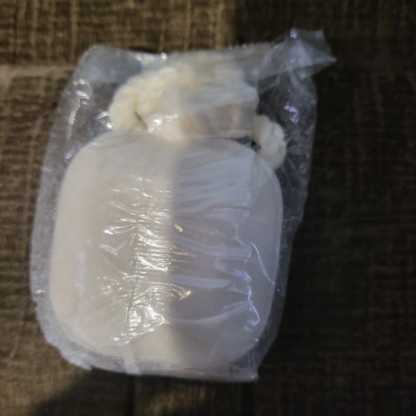 New Avon Black Suede Soap On A Rope - photo 2