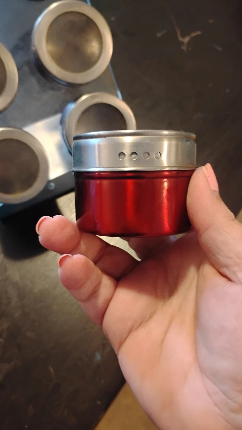 Magnetic Spice Tins with Rack - photo 4
