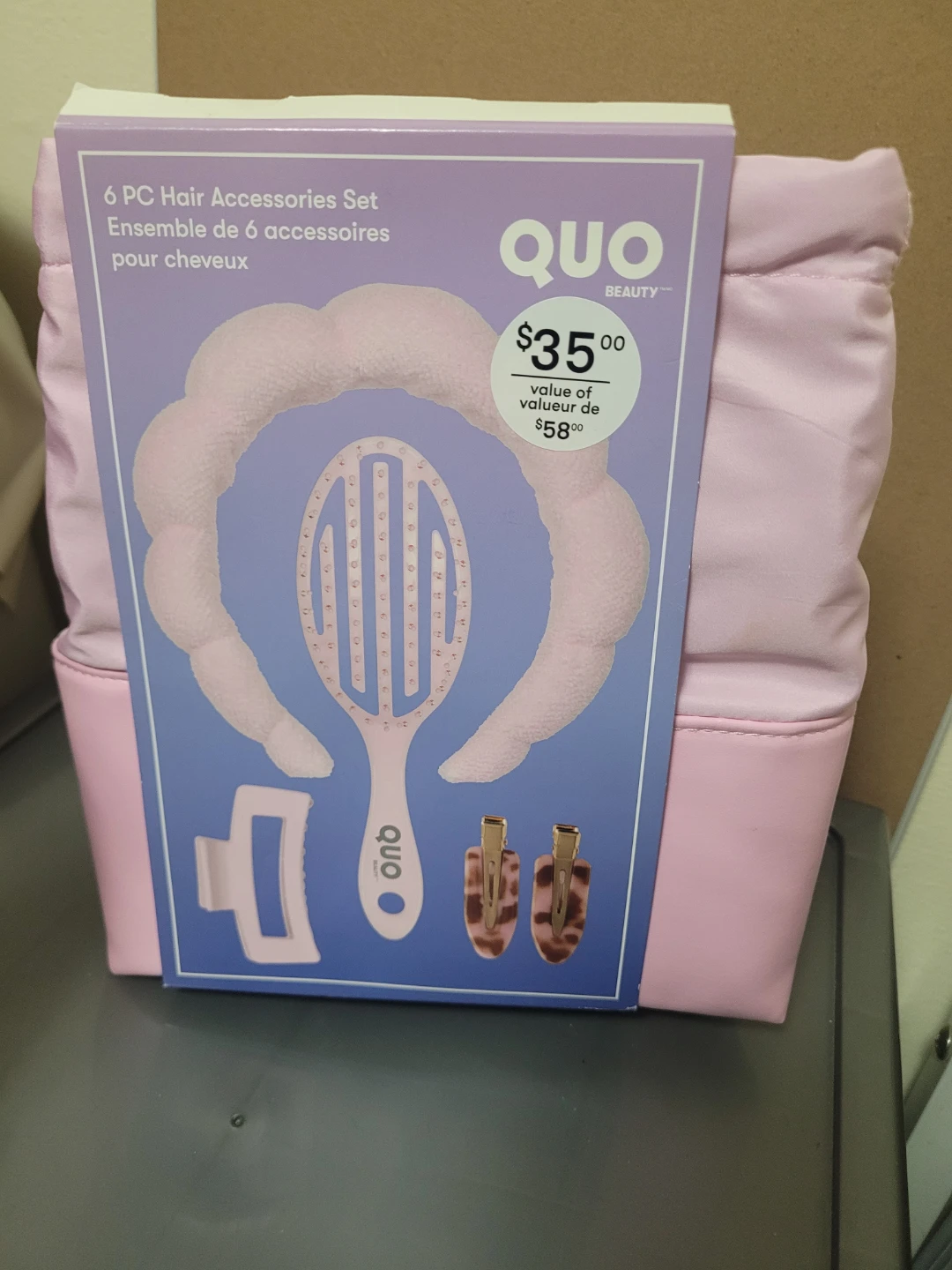 QUO Beauty 6 PC Hair Accessories Set