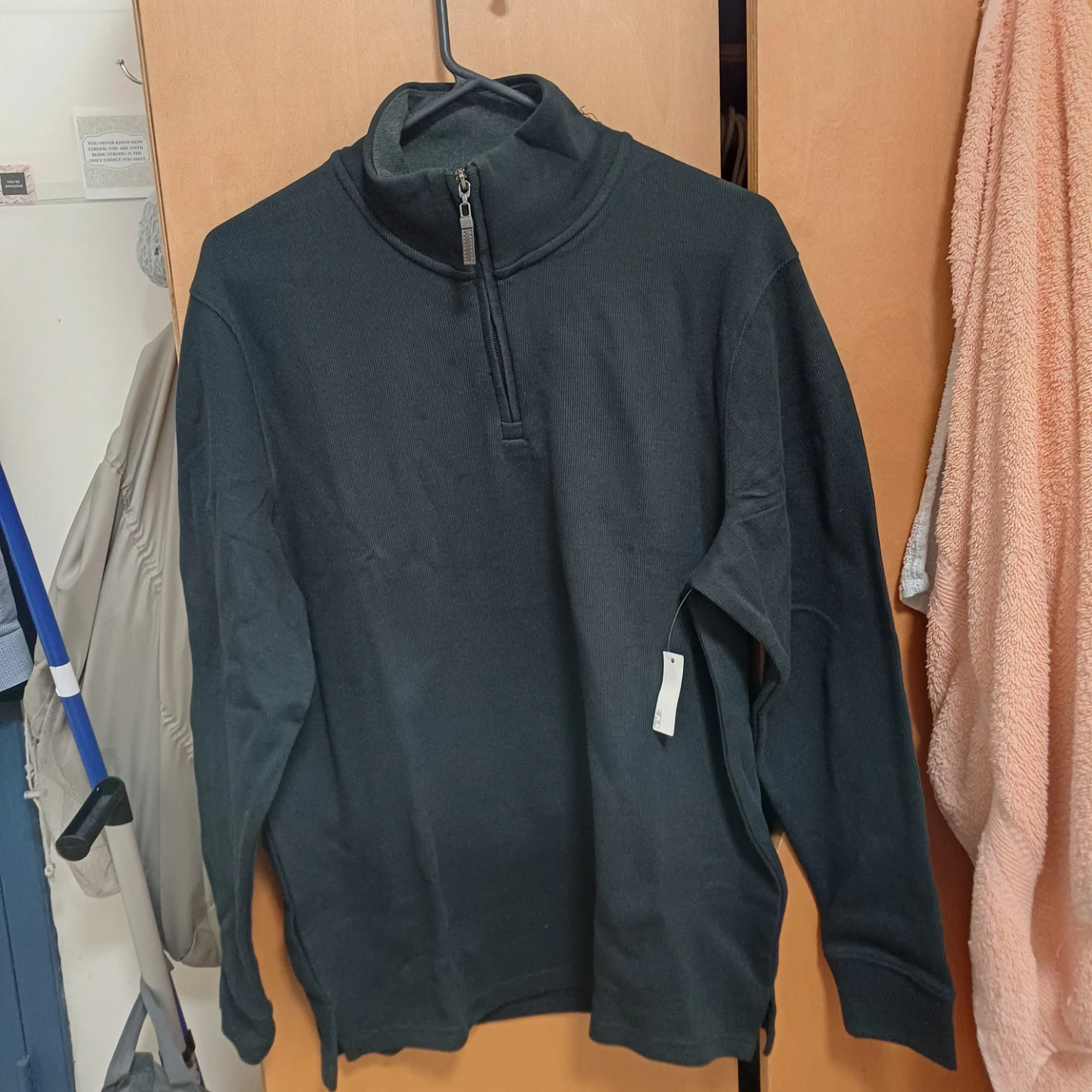 Men's Quarter Zip Pullover Sweater - photo 2