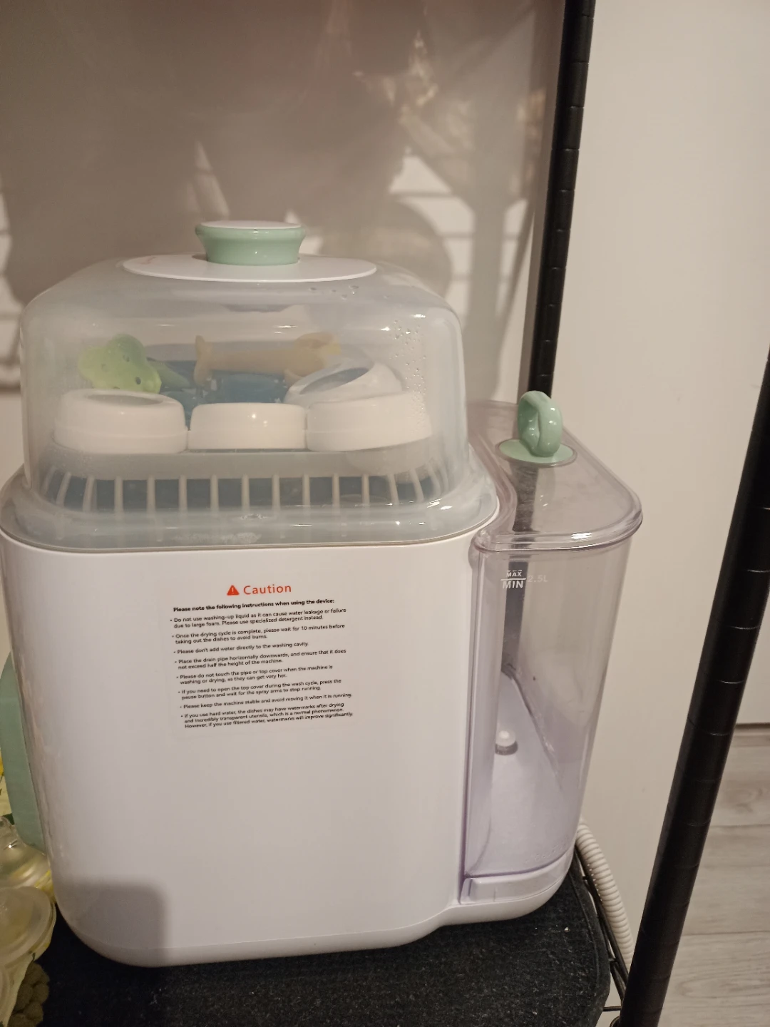 Momcozy KleanPal Pro – Automatic Baby Bottle Washer,Dryer - photo 3