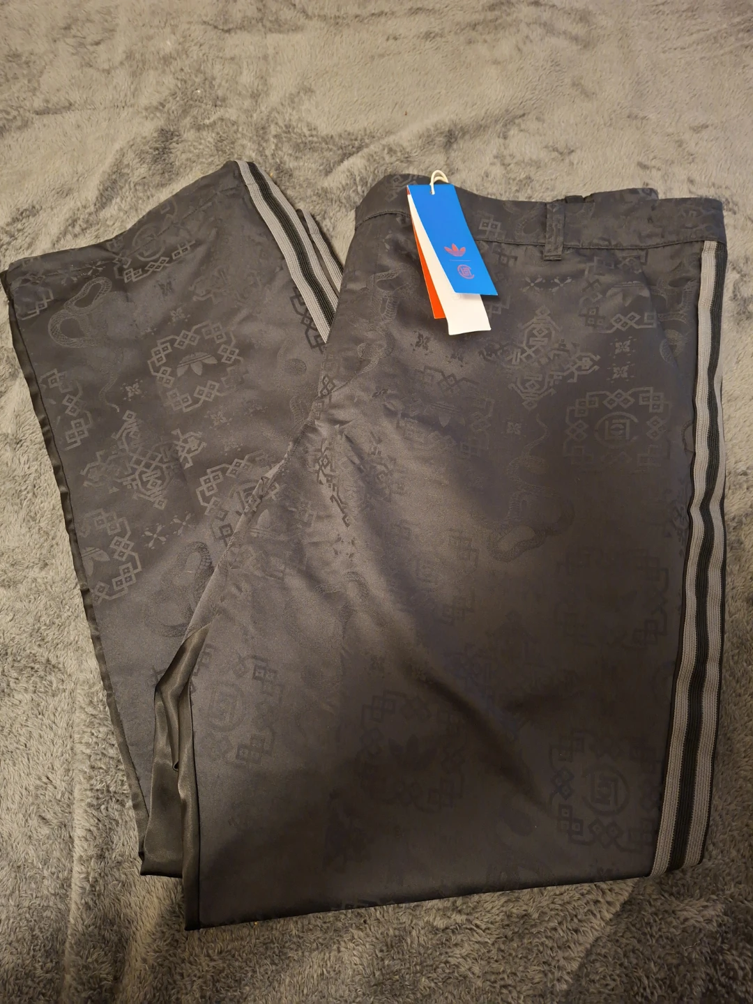 Adidas x CLOT LNY Pants 2XLT Black 🥕