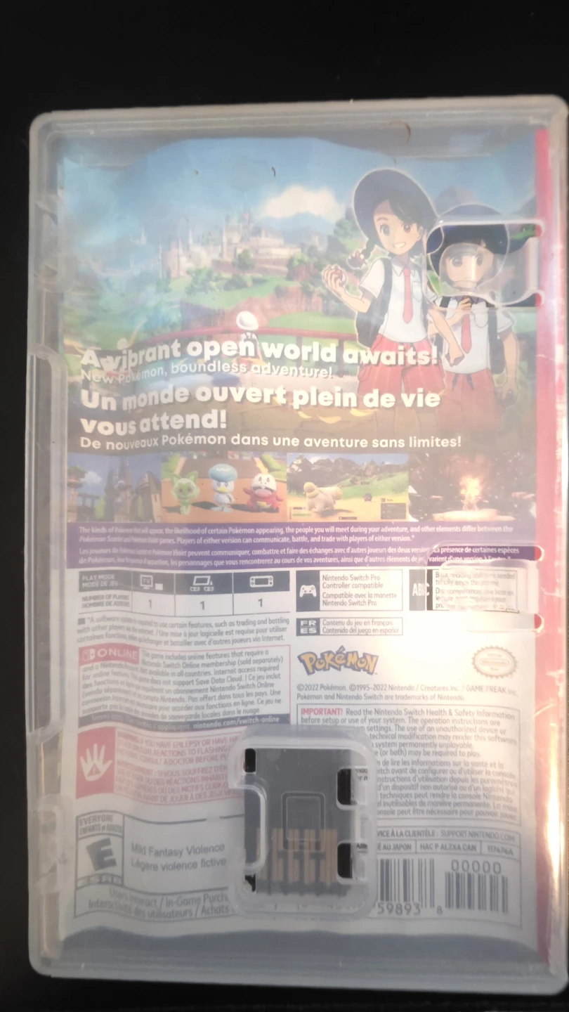 Nintendo Switch Pokémon Scarlet - photo 3