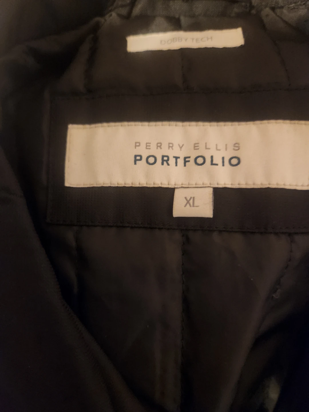 Perry Ellis Portfolio Black Jacket XL - photo 2