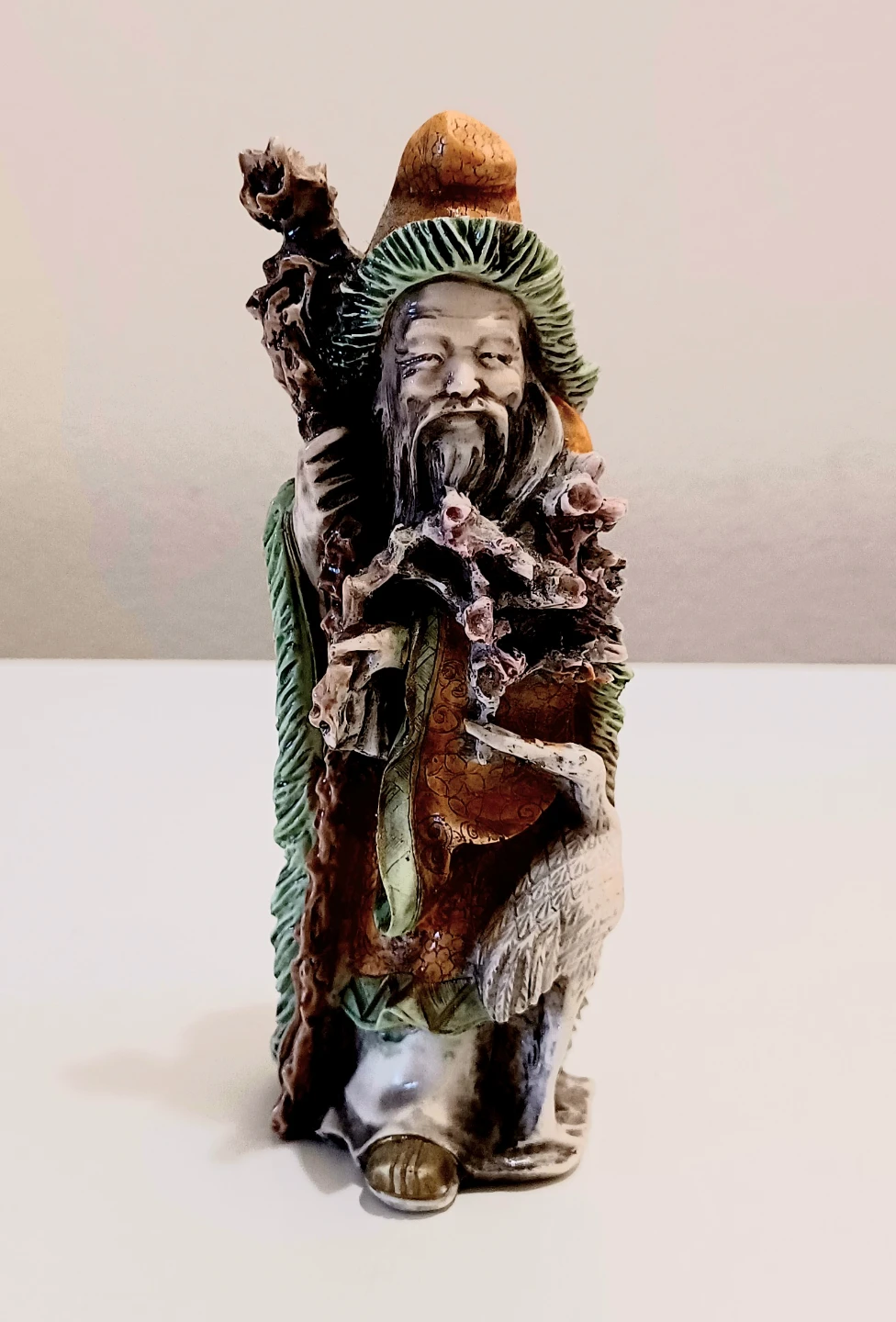 Unique Italian Hand Painted Nigri Sculpture