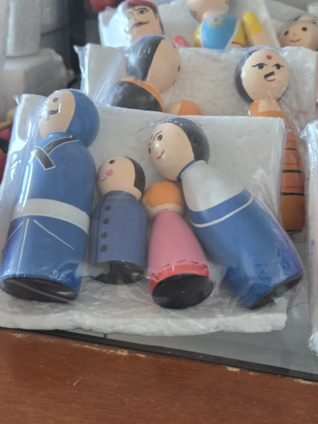 Wooden Family Figurines