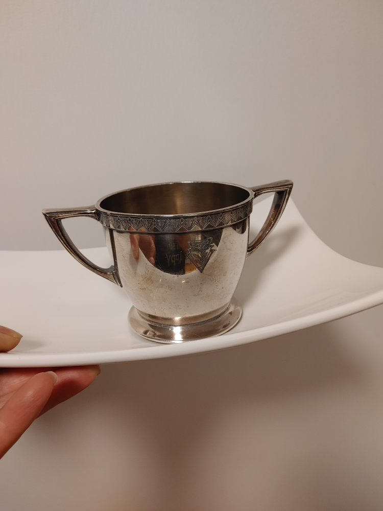 Silver Plate Sugar Bowl