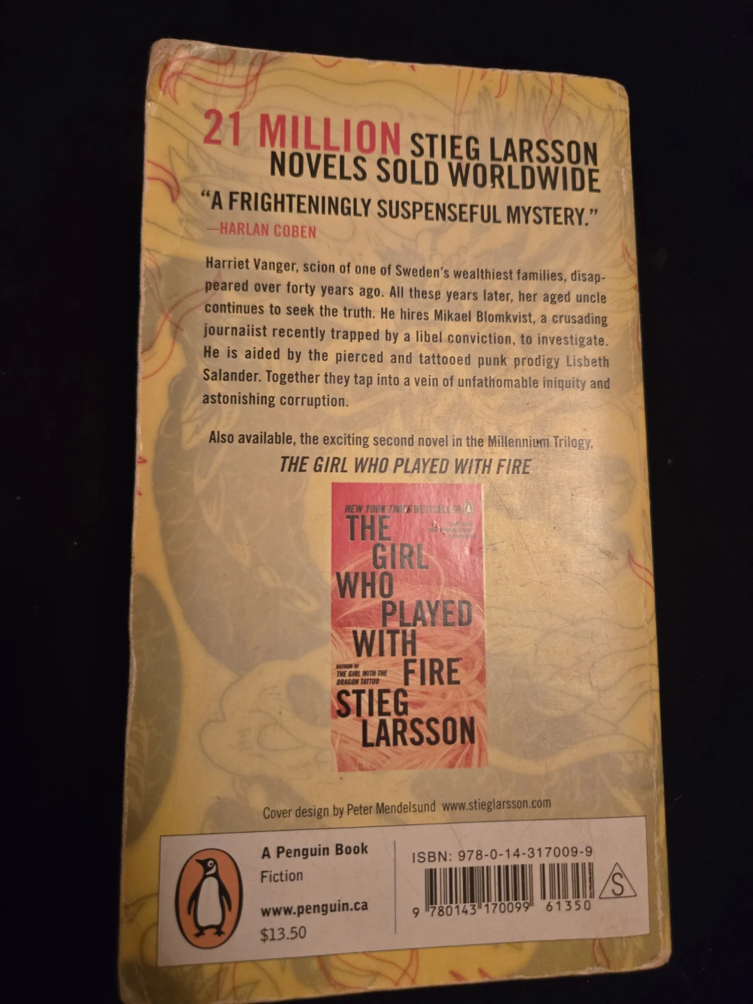 Book: The Girl with the Dragon Tattoo by Stieg Larsson - photo 2