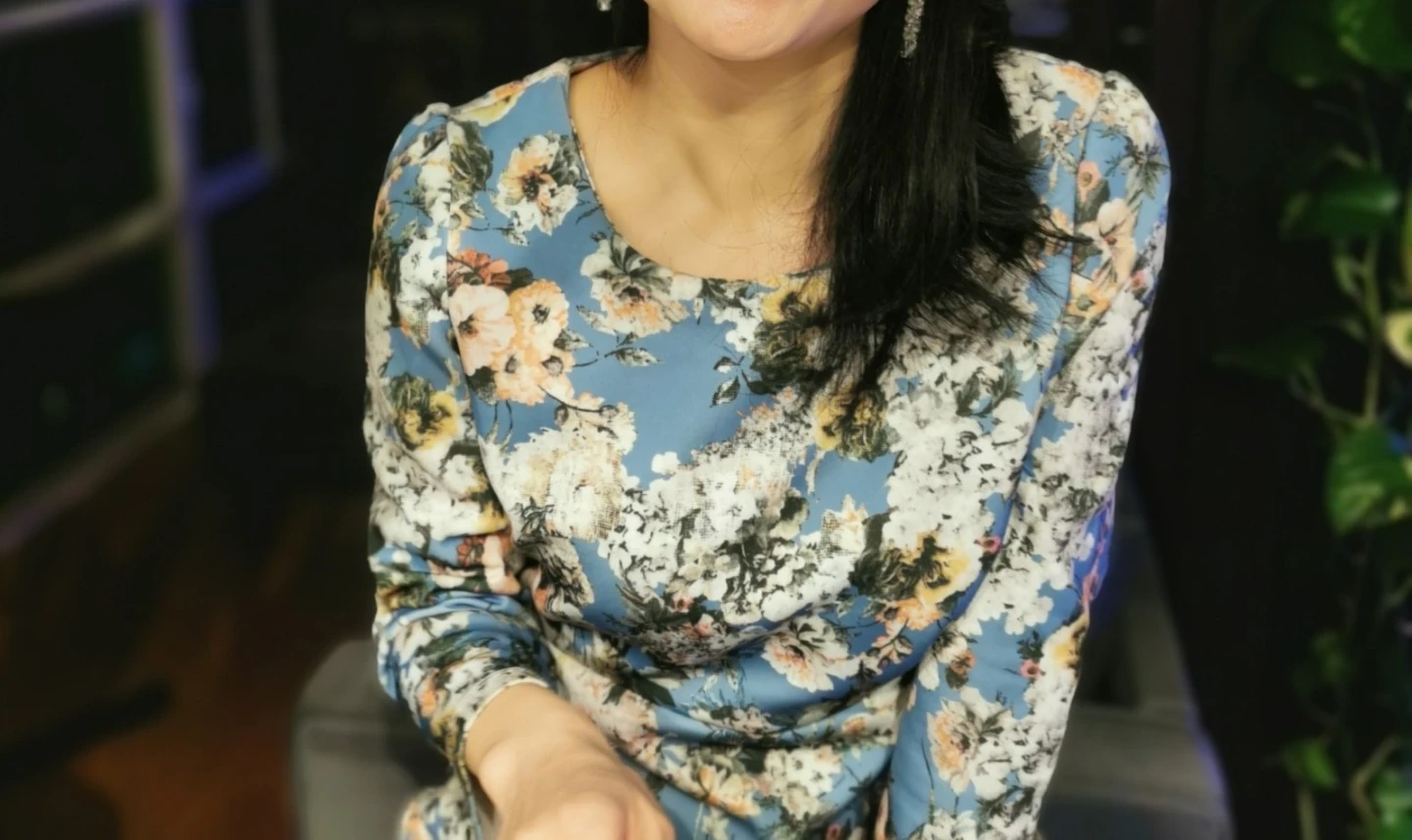 Floral Dress for Autumn and Winter