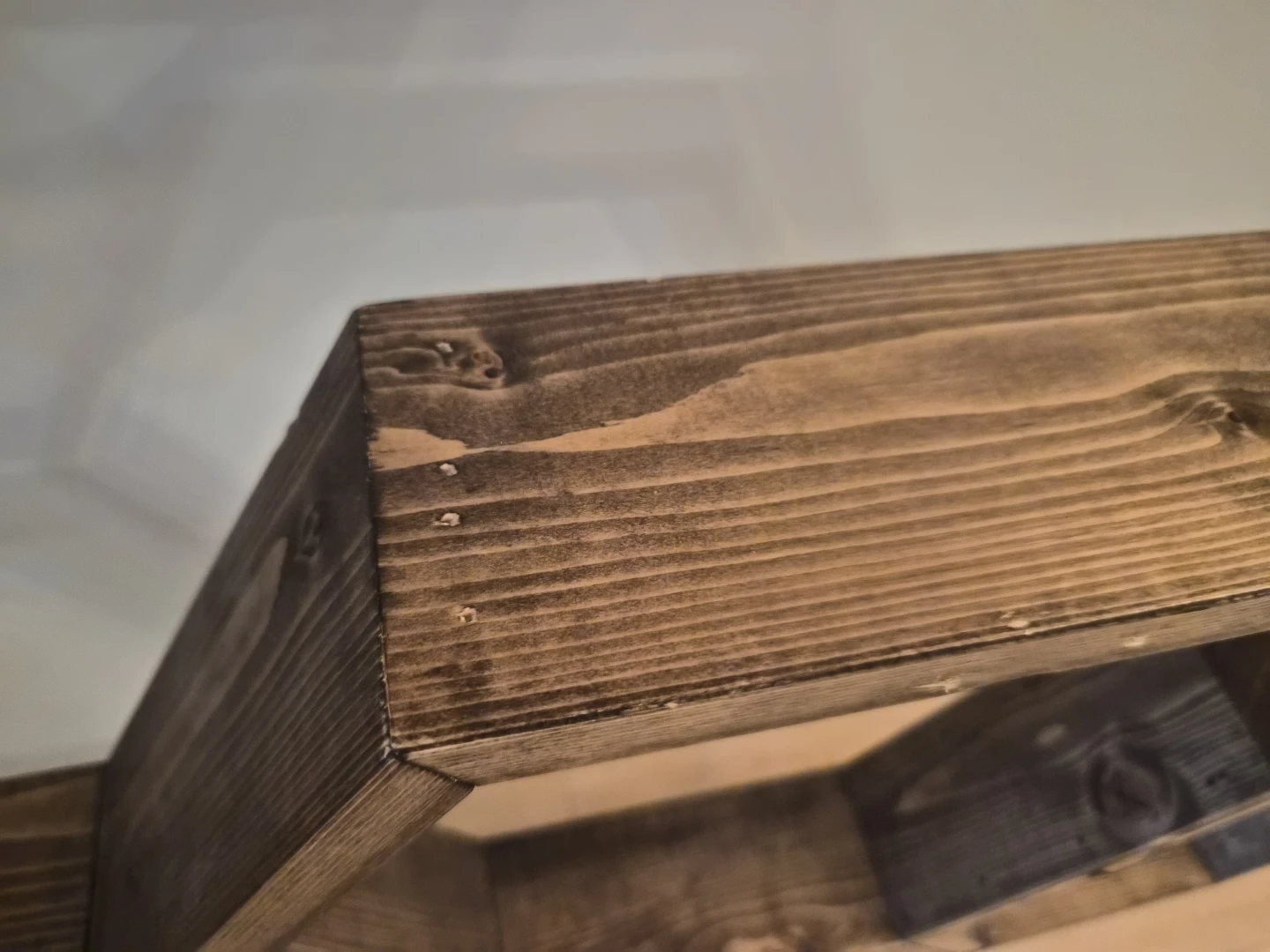 Wooden Hexagon Shelf - photo 3