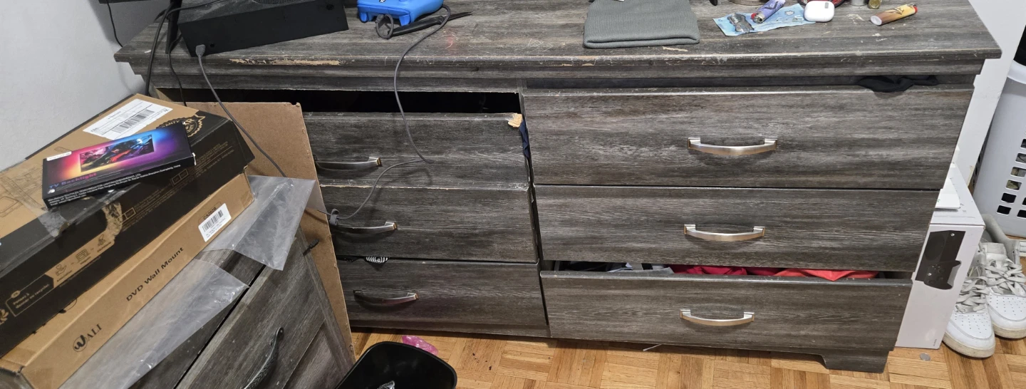6 drawer dresser