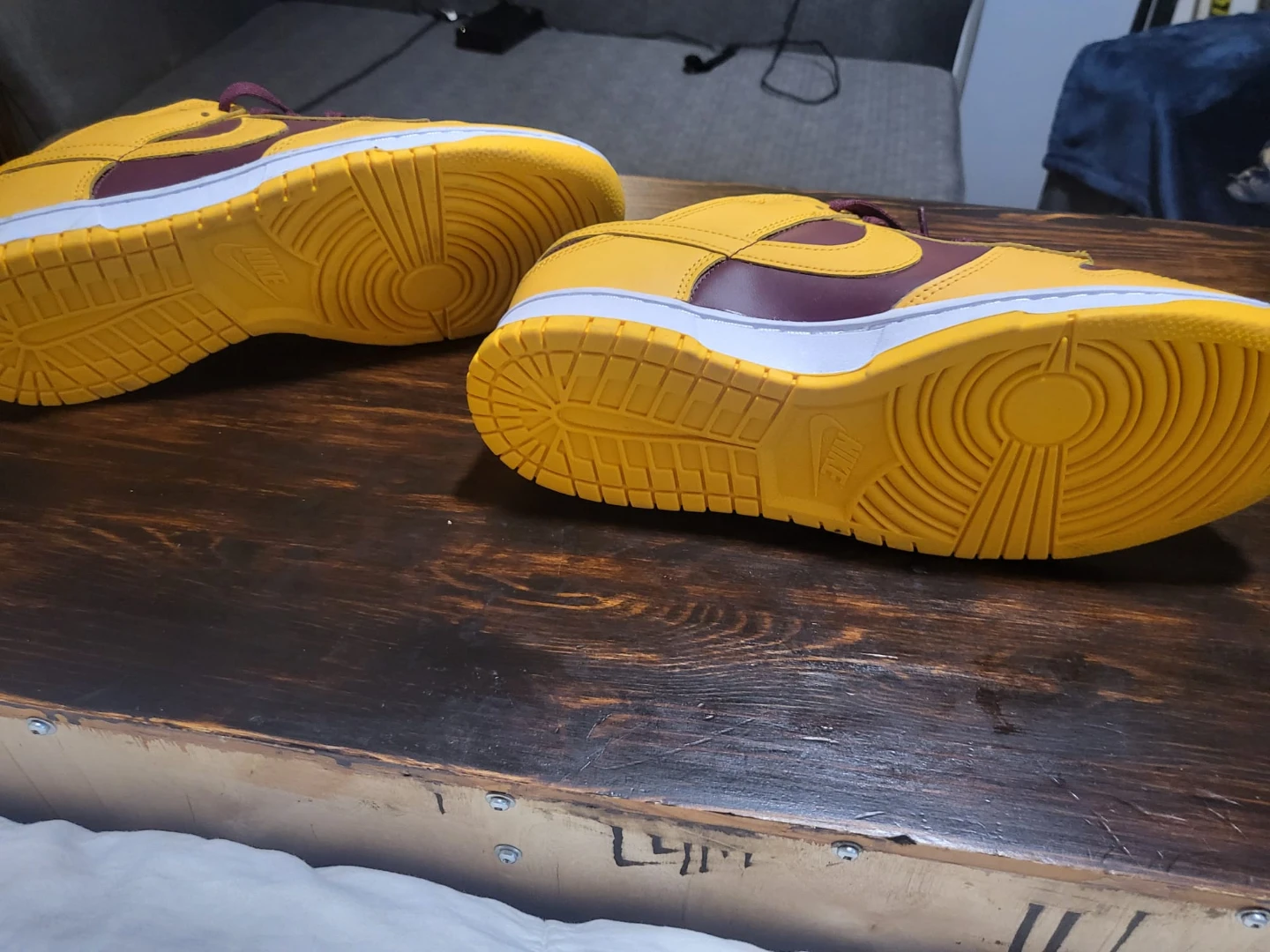 Nike Dunk Low Retro Midas Gold US 10 - photo 3