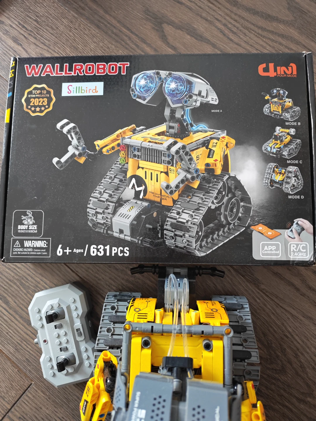 Wallrobot Building Block Set - 631 Pieces - photo 2