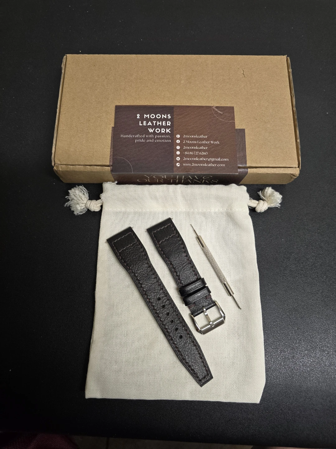 Watch strap 21mm - photo 2