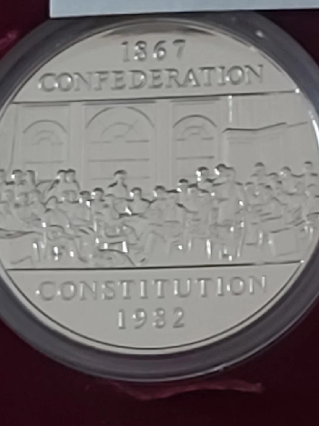 1982 Canada Dollar - 1867 Confederation - photo 2