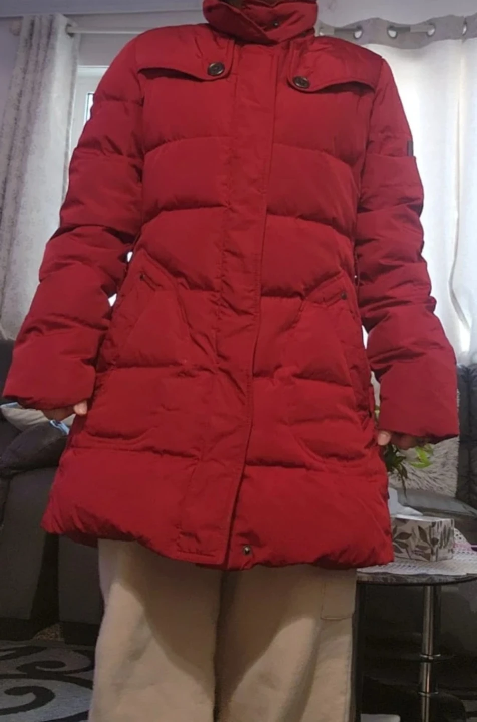Red Puffer Jacket