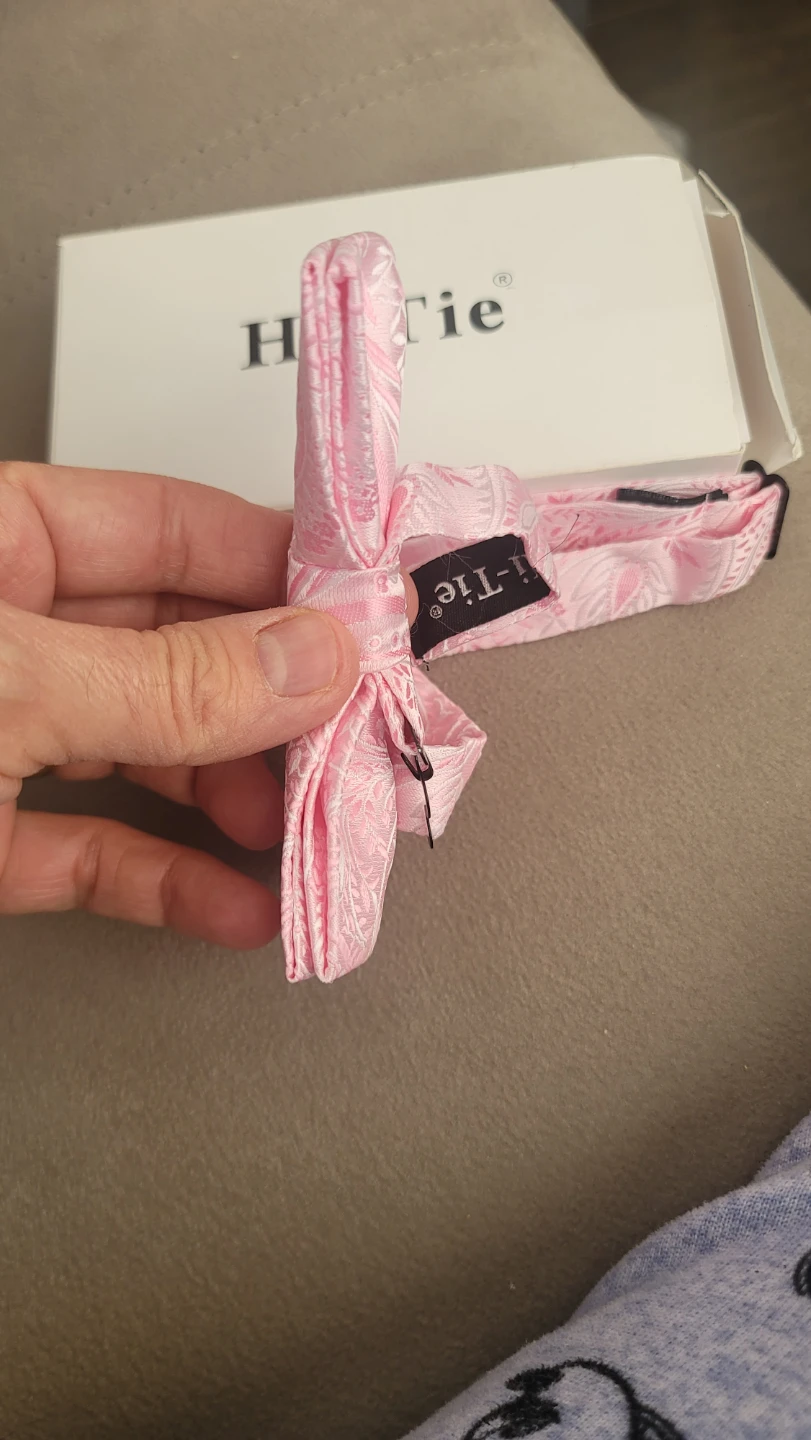 Hi-Tie Pink Bow Tie - photo 3