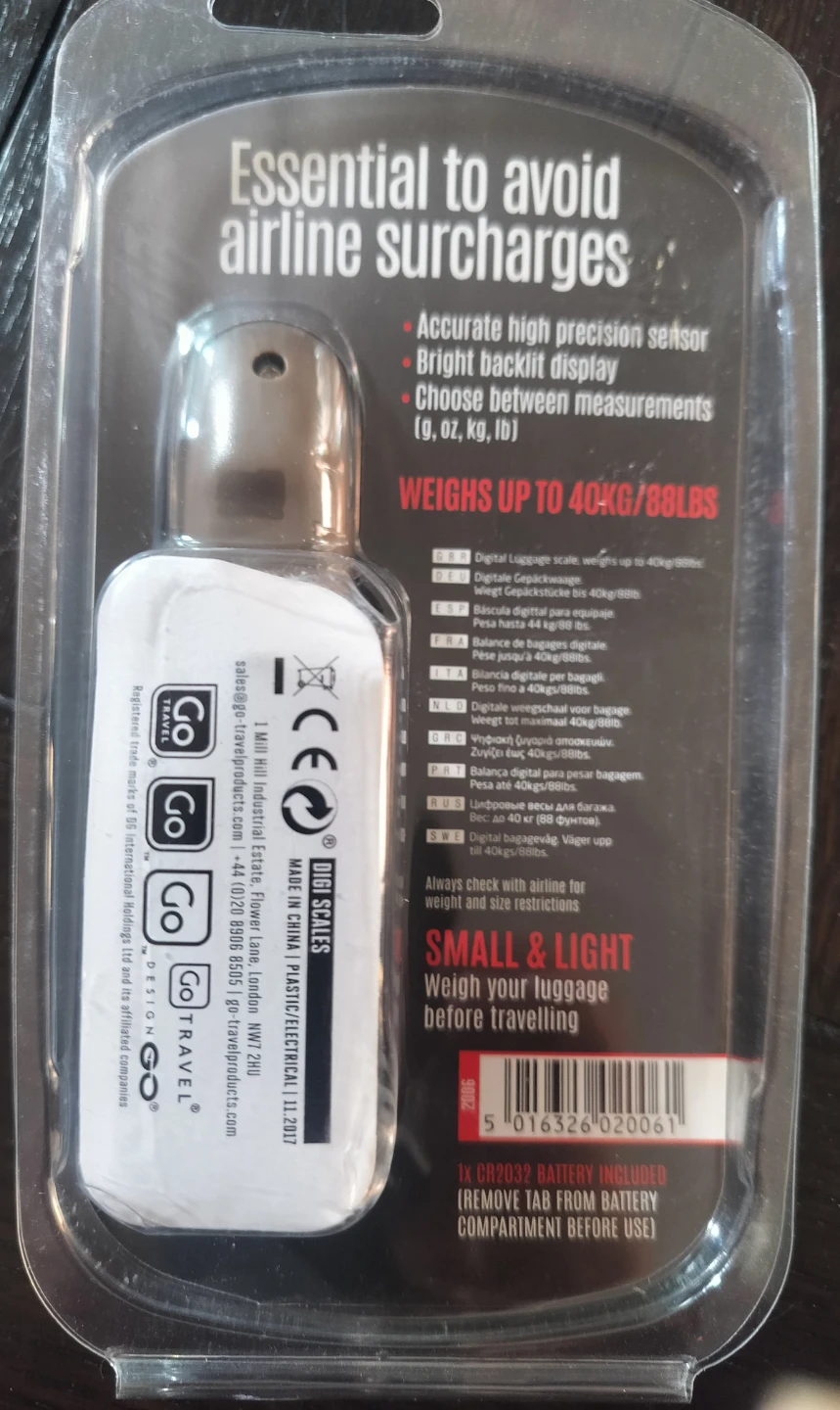 New Go Travel Digital Luggage Scale - photo 2