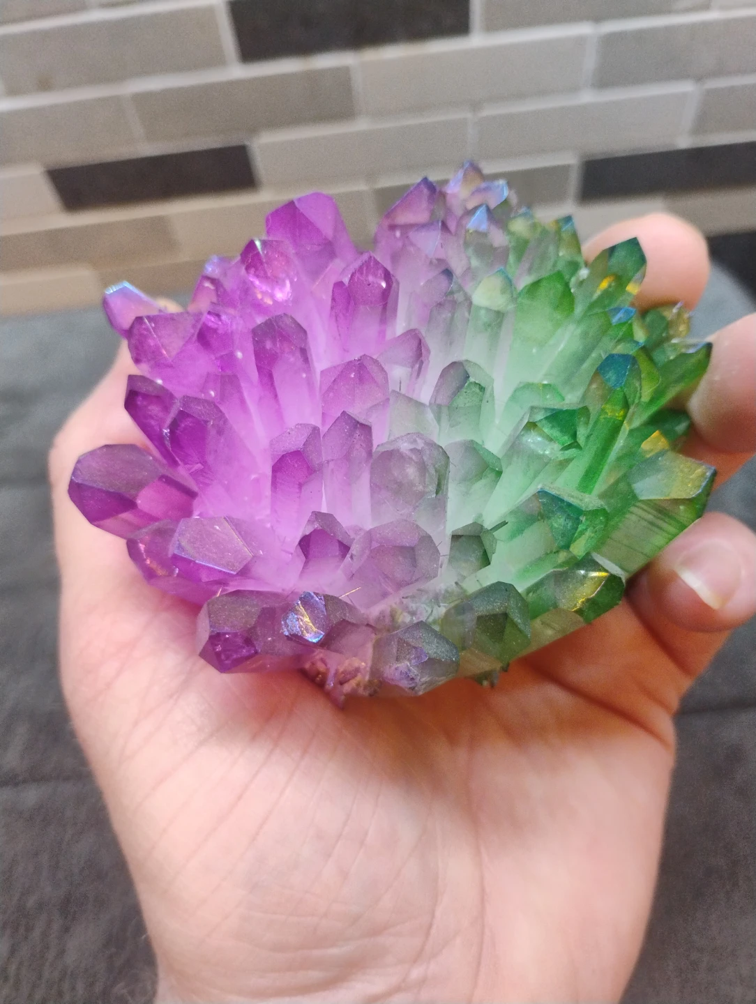 Aura Quartz Crystal - photo 3