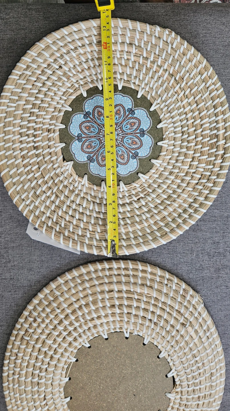 Woven Decorative Wall Baskets (Set of 3) - photo 5