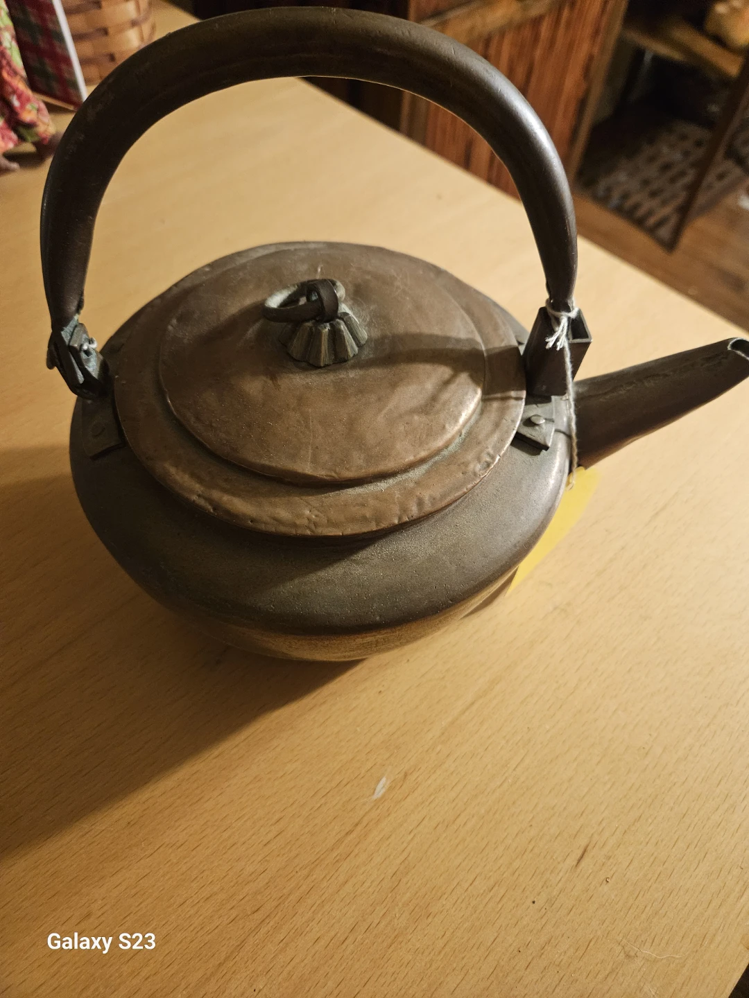 Vintage Copper Teapot