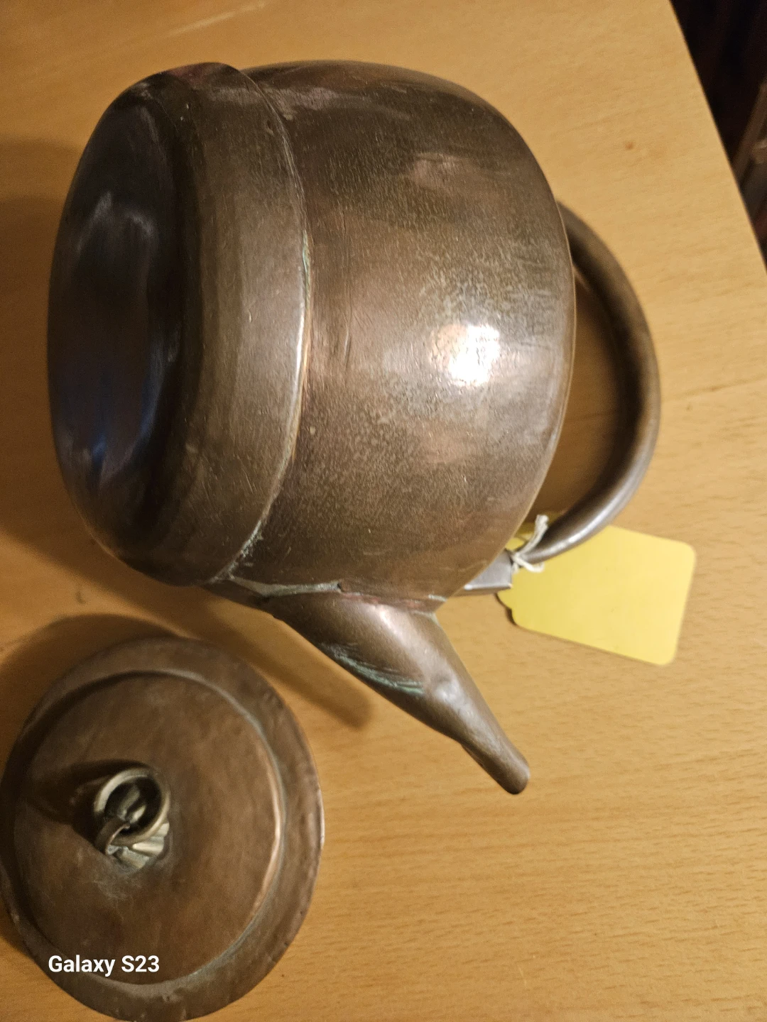 Vintage Copper Teapot - photo 4
