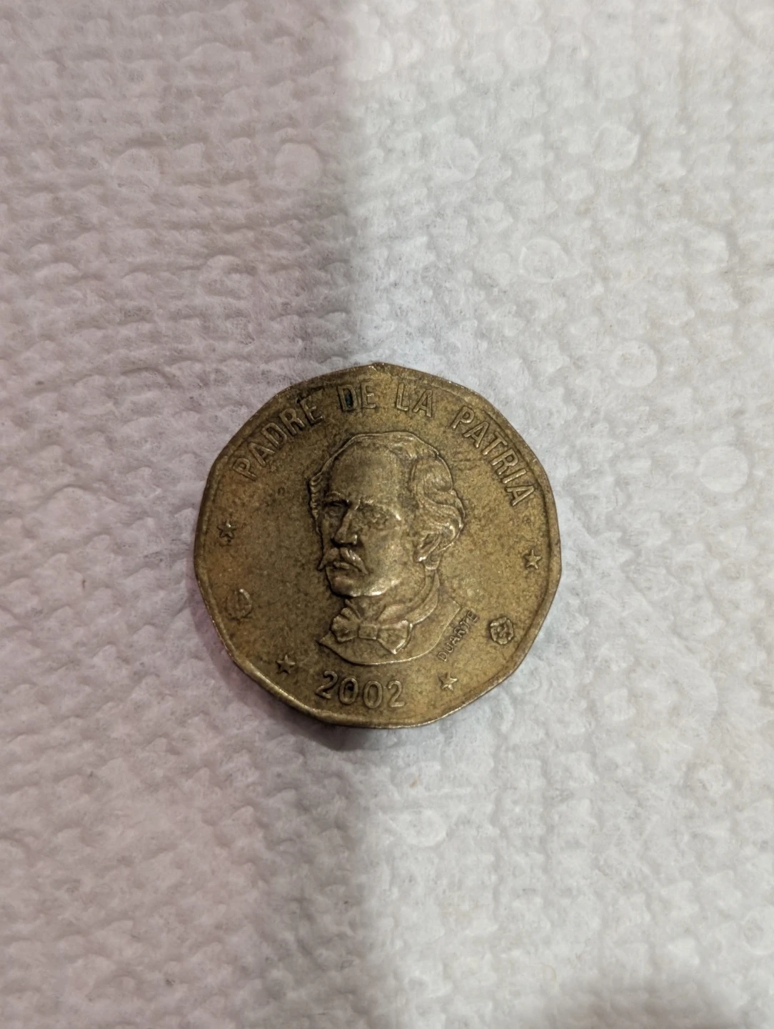 2002 Dominican Republic 1 Peso
