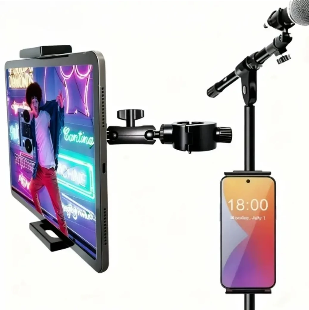 Tablets Phones holder, ebike, Treadmill, Microphone, Handlebars - photo 2
