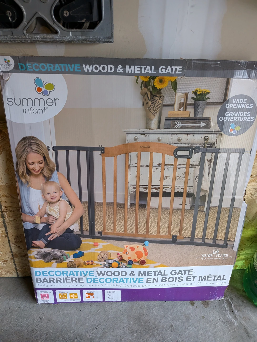 Summer Infant Decorative Wood & Metal Gate
