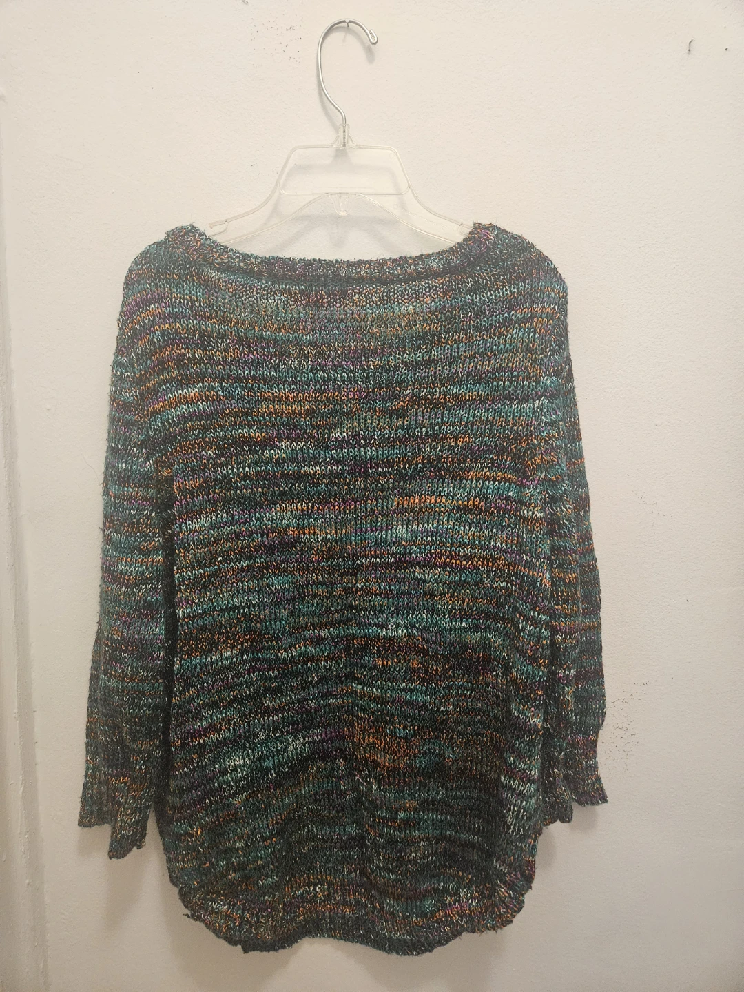 Green multi-colored sweater 🥕 - photo 2