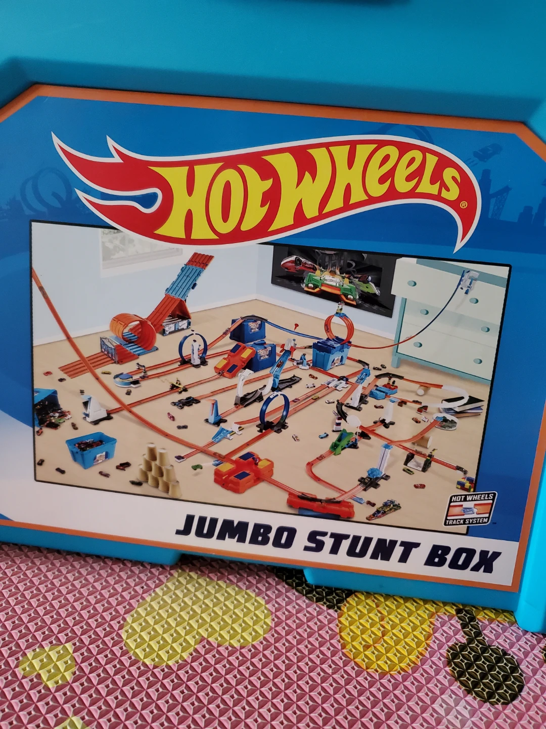 Hot Wheels Jumbo Stunt Box Track System
